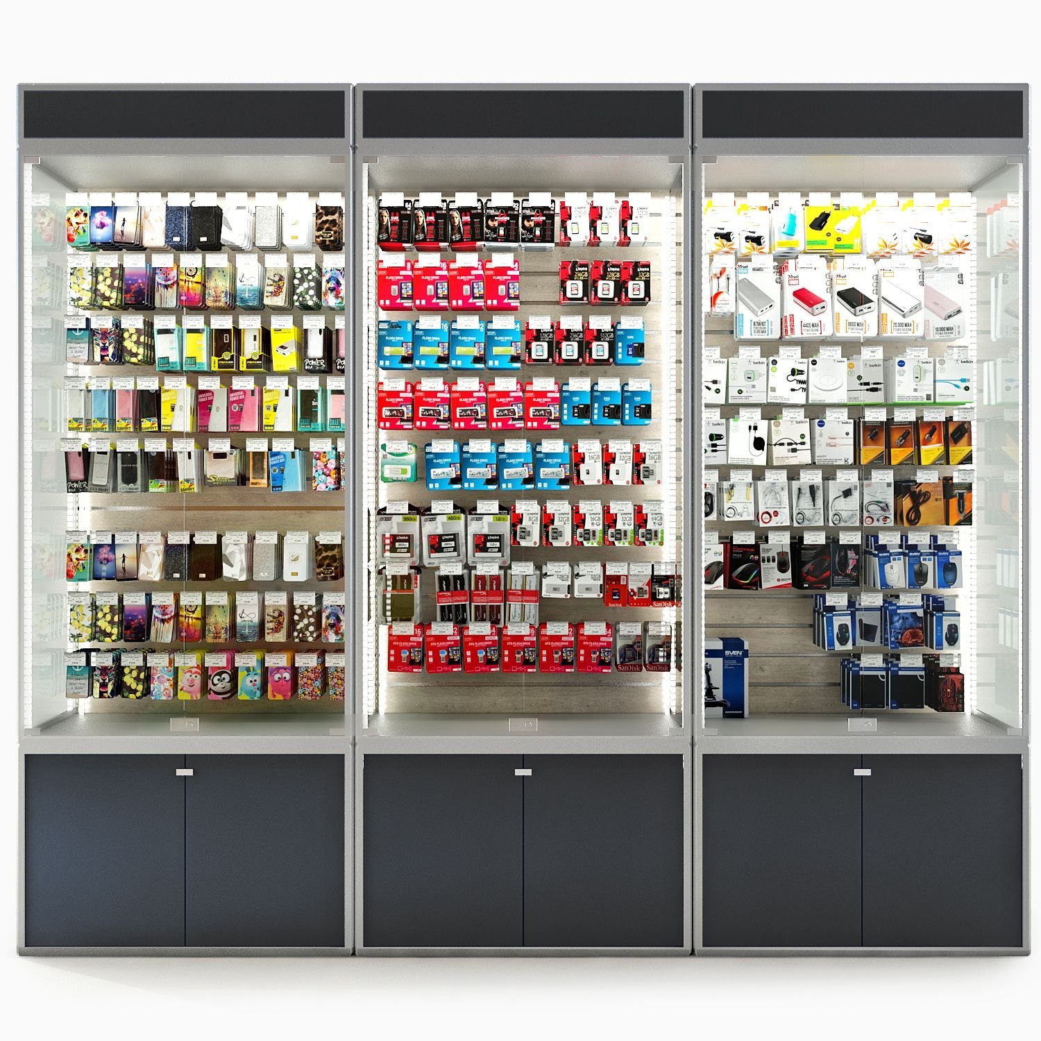 Mobile Accessories Display